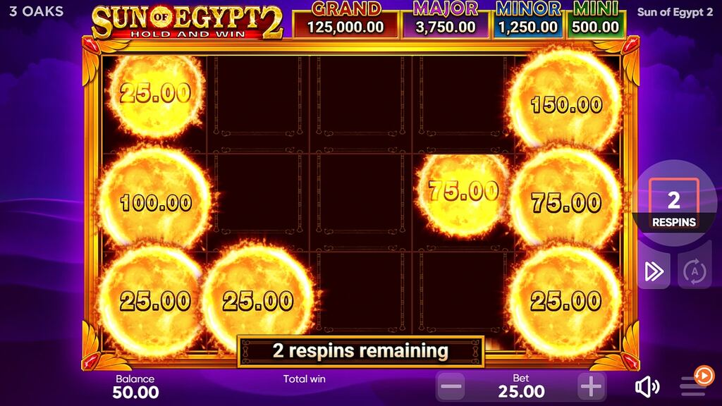 Sun of Egypt 2 – Hold & Win