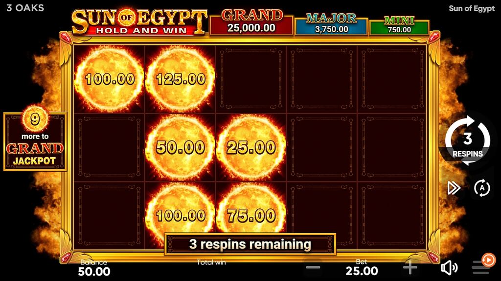 Sun of Egypt – Hold & Win